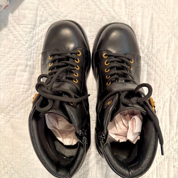 NWT Jeffery Campbell Announce Combat Boot 8.5 - Picture 6 of 8